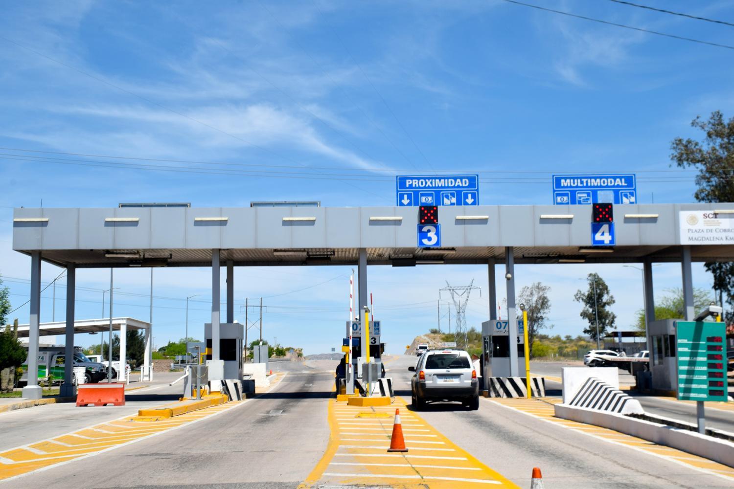 Toll booths 8